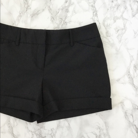 Express design studio black editor shorts size 10 - Picture 2 of 7